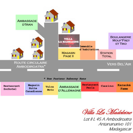 Plan d'acces